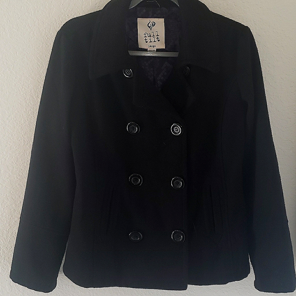 Full Tilt, Black, Pea Coat